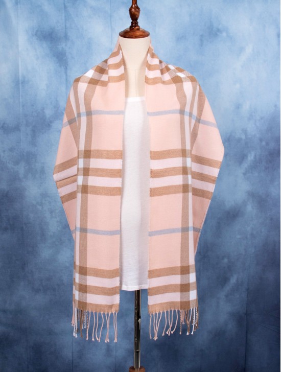 Fashion Plaid Premium Scarf